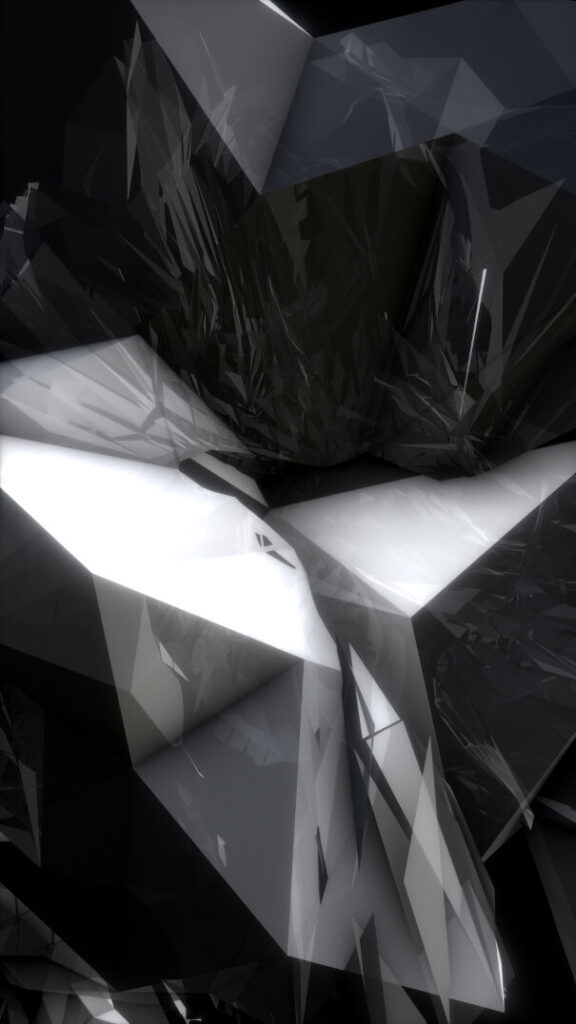 Fracture #2 — procedural geometry with boolean set operations